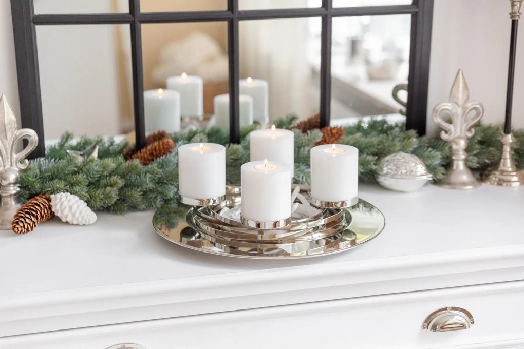 Adventi koszorú La Annabell Ø 40 cm - EDZARD