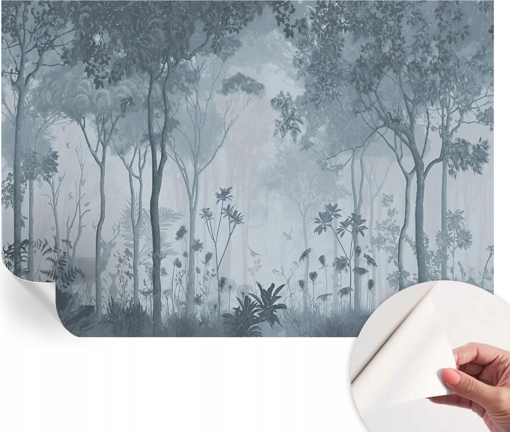 Öntapadós Dekoratív Fotótapéta Hálószobába Erdő misztikus 152x104 cm