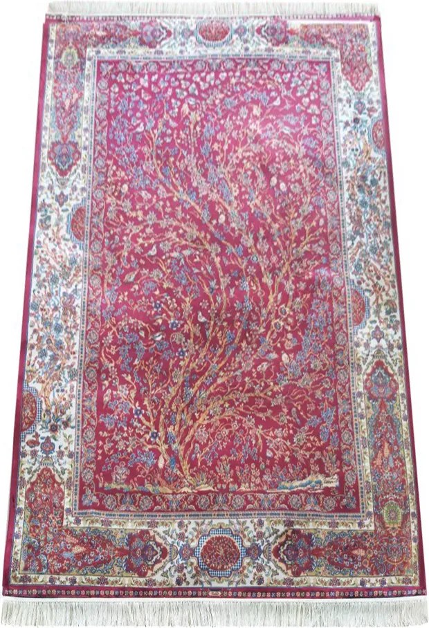 Qum Silk 11 szőnyegdarab piros 200x300