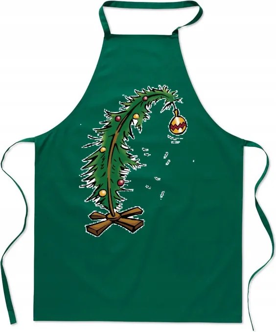 Konyhai kötény Karácsonyfa Karácsonyi kötény Tökéletes Ajándék
