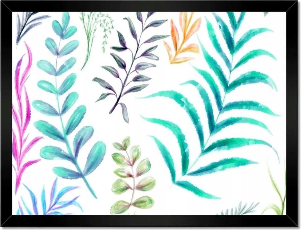 Poszterek keretben 40x30 Trópusi összeállítás
