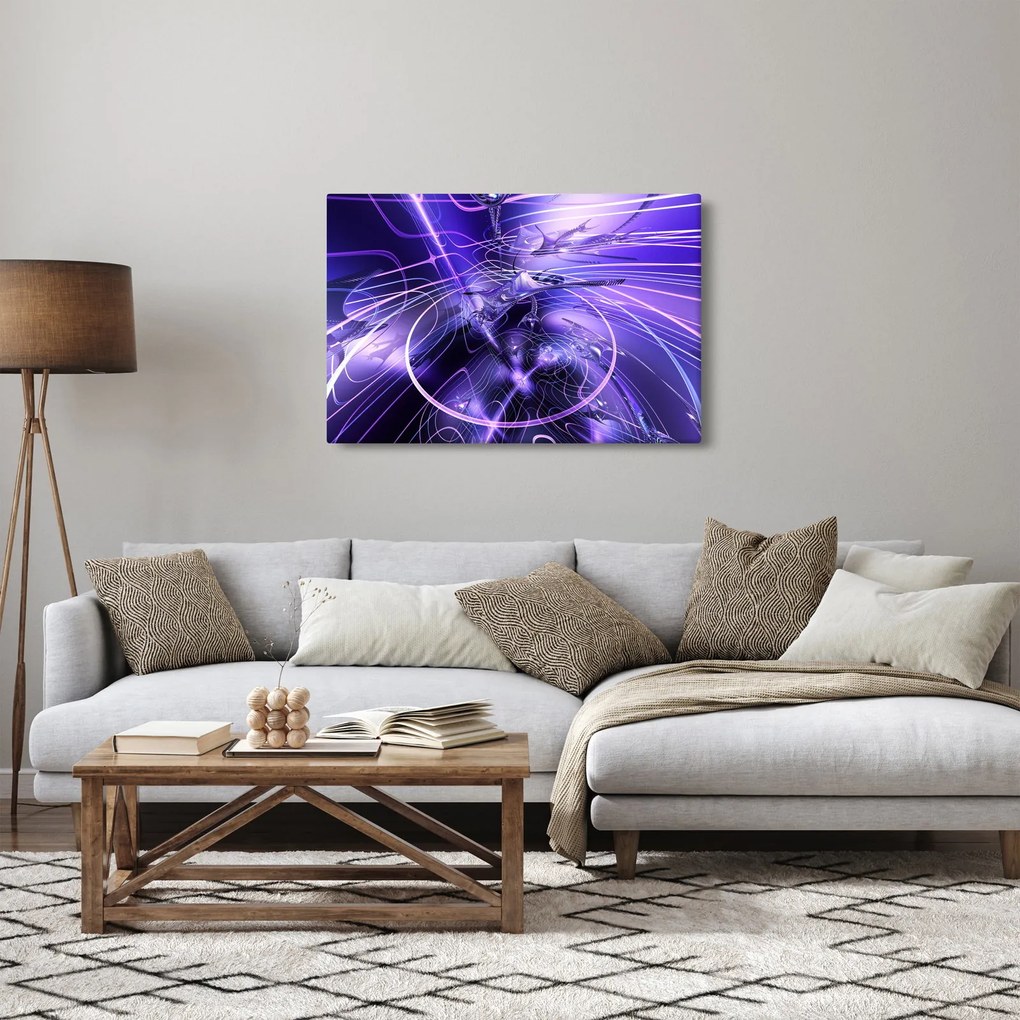 A technikai absztrakció képe (90x60 cm)