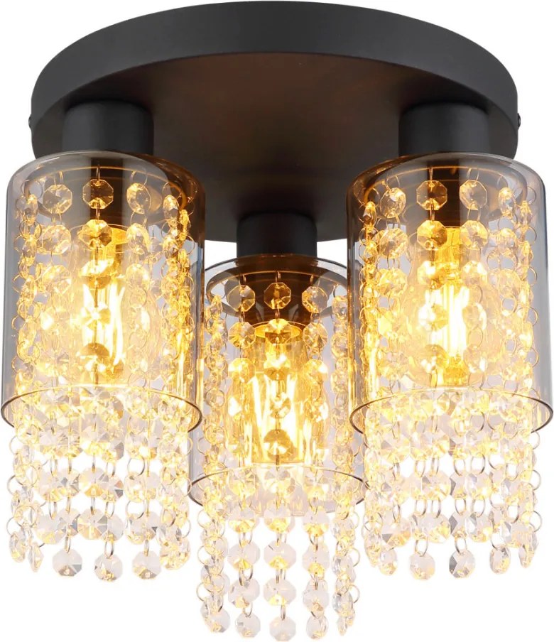 Mennyezeti Lámpa Matt fekete BACKEY GLOBO-15799-3D