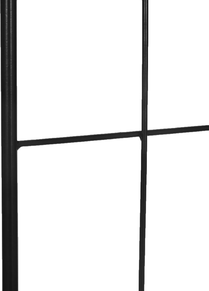 Outsunny Kertihaz Két Darabos Fém Mászó Növény Támogatók - 51 x 152 cm Fekete | Aosom