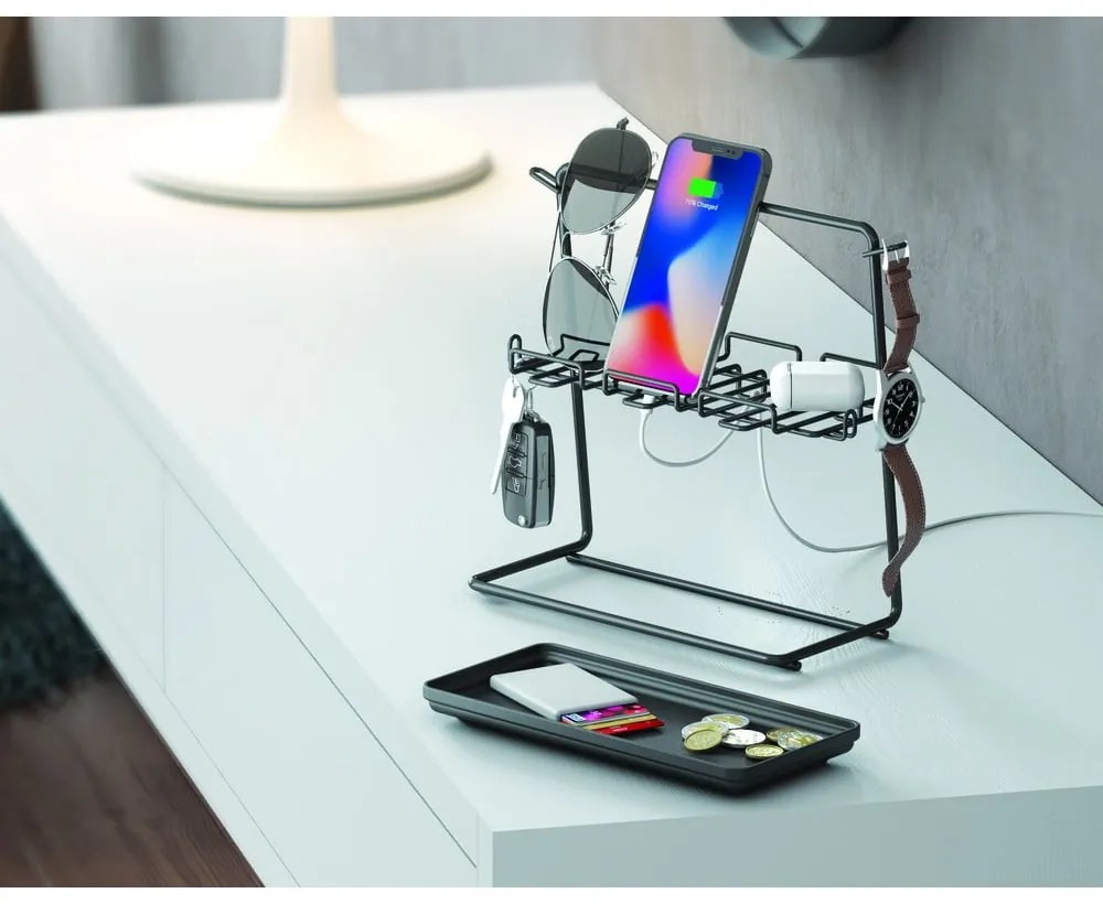 My Pocket fekete irodai rendszerező - Metaltex