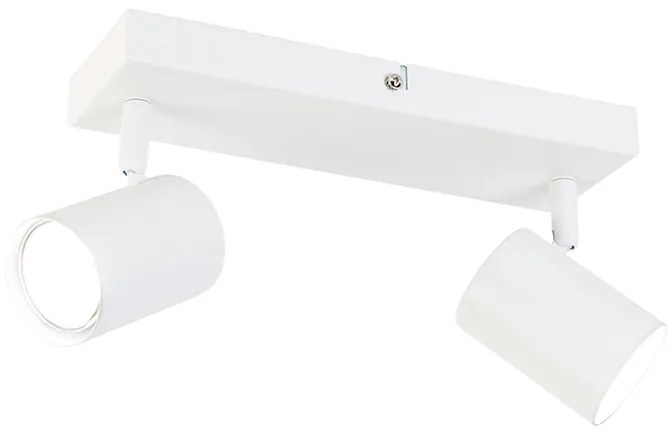 Okos mennyezeti lámpa fehér téglalap alakú, 2 Wi-Fi GU10 - Jeana