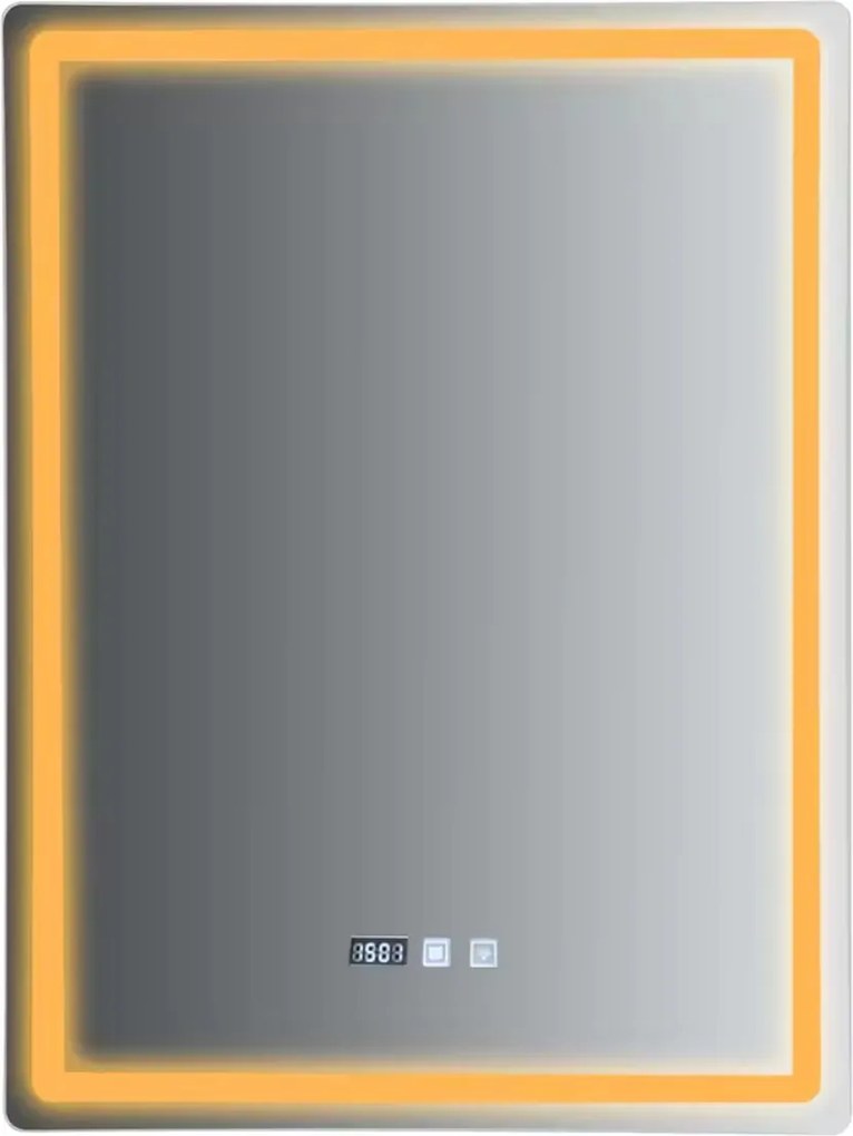 Fürdőszobai tükrök Led világítással Fürdőszobákba Világító 60x80CM