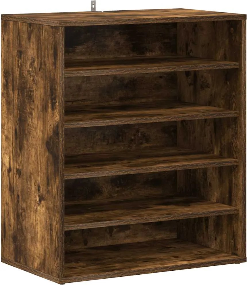 vidaXL szürke sonoma színű szerelt fa cipősszekrény 60 x 35 x 70 cm