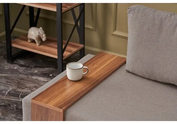 TULA jobb oldali sarokfotel, bézs