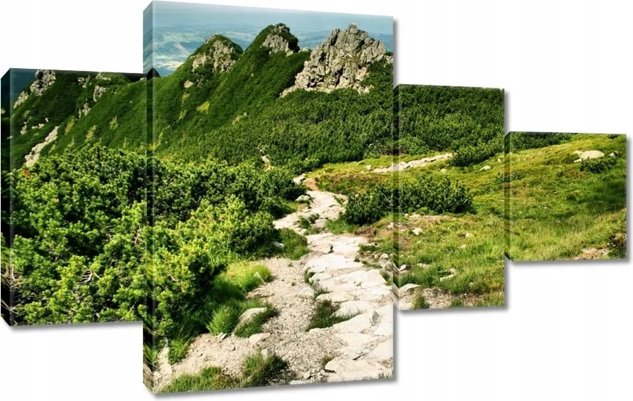 Vászonkép 130x80 Tátra hegyei