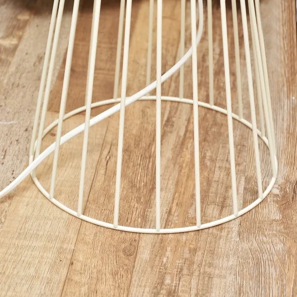 Állólámpa MERCURE 1xE27/15W/230V krémszínű