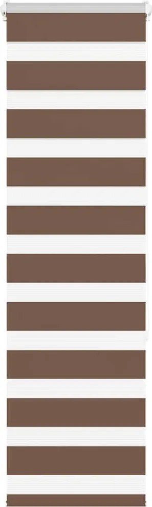 vidaXL zebrafüggönnyel barna szövetszélesség 40,9 cm poliészter