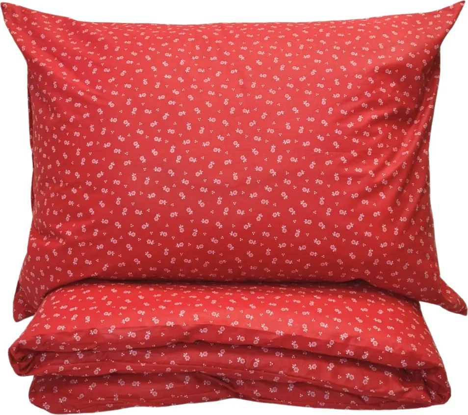 Vörös Márta pamut ágyneműhuzat 140x200cm+90x70cm TiaHome