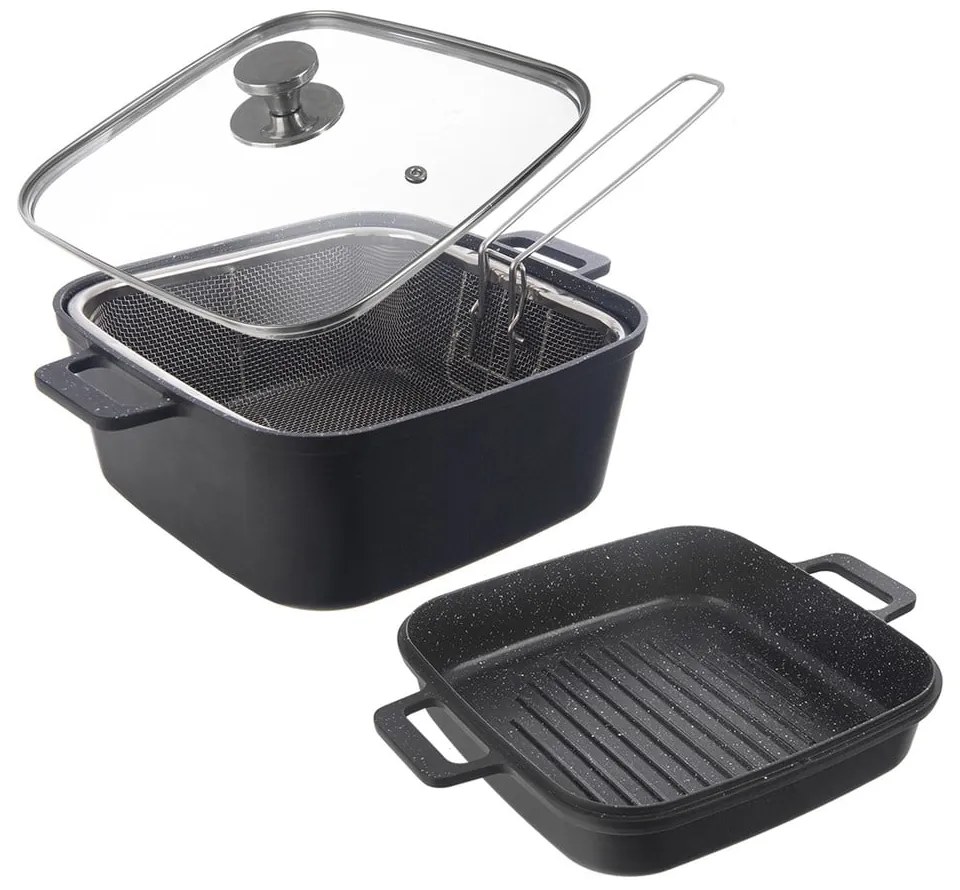 Alumínium sütőedény készlet 2 db-os 24,5x32,5 cm GRANDE – Orion