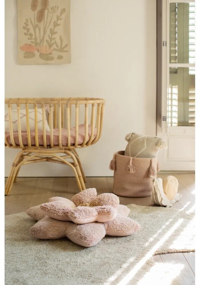 Textil tárolókosár ø 30x30 cm Woody – Lorena Canals