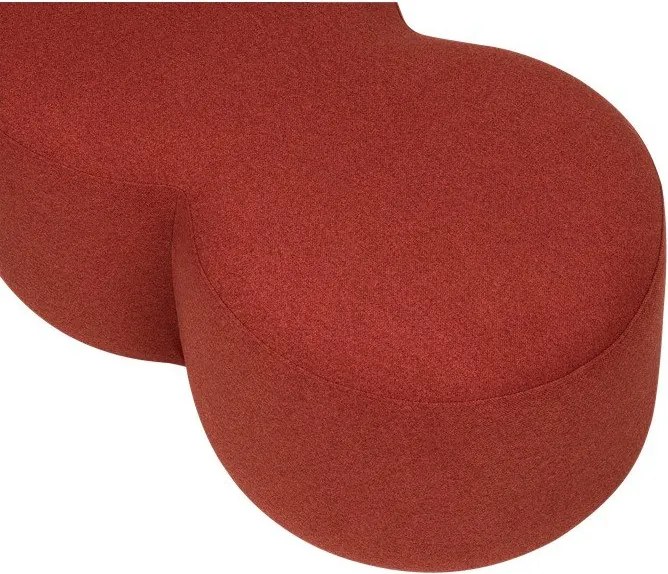 Piros puff Umbo – noo.ma