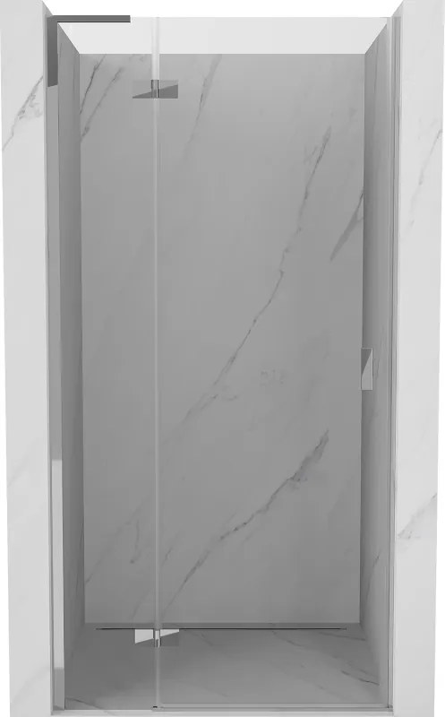 Mexen Mist-H L zuhanyajtó, balra nyíló, 110 cm, átlátszó, króm - 8A5L-110-000-01-00-L