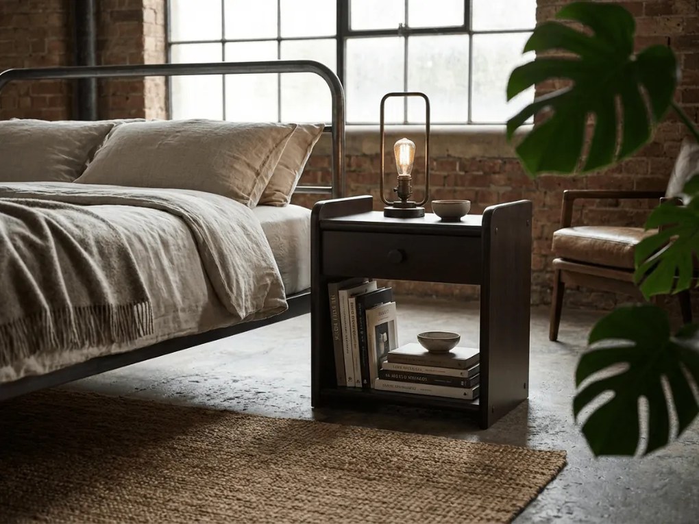 Éjjeliszekrény Ilona diófa