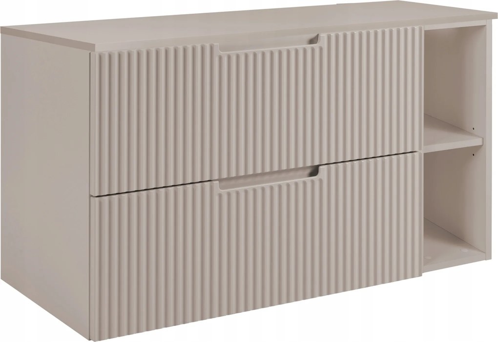 Fürdőszoba szekrény Mosdó Alá 100 kasmír divatos Mdf Frontok