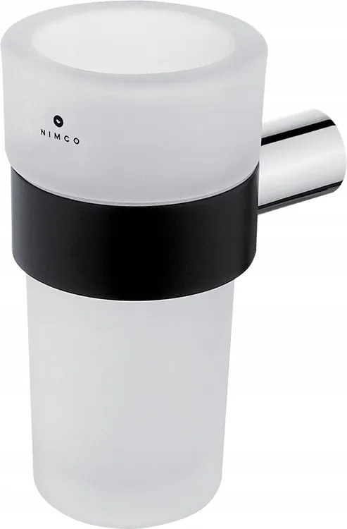 Nimco Nava fali fogkefetartó, matt üveg Na 28058W