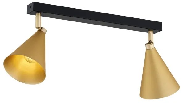 Argon 7149 - Spotlámpa LUCINDA 2xE14/7W/230V arany