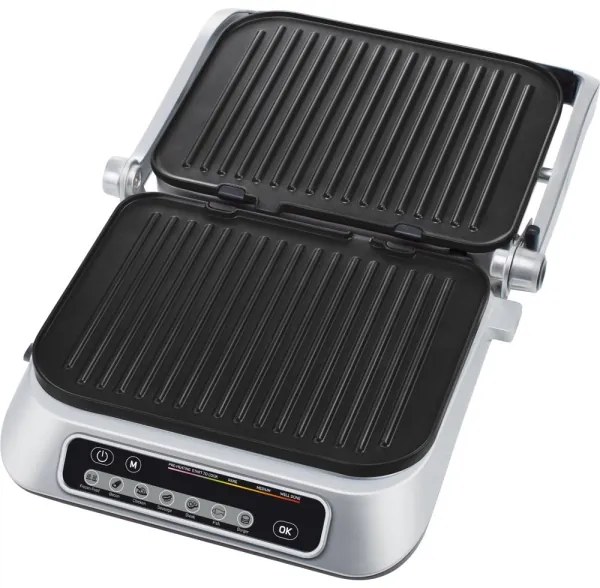 Sencor kontakt grill 2100W/230V matt króm kivitelben