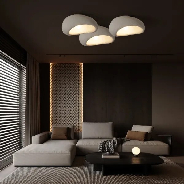 BRILAGI - Mennyezeti lámpa WABI SABI 1xE27/60W/230V átm. 40 cm fehér