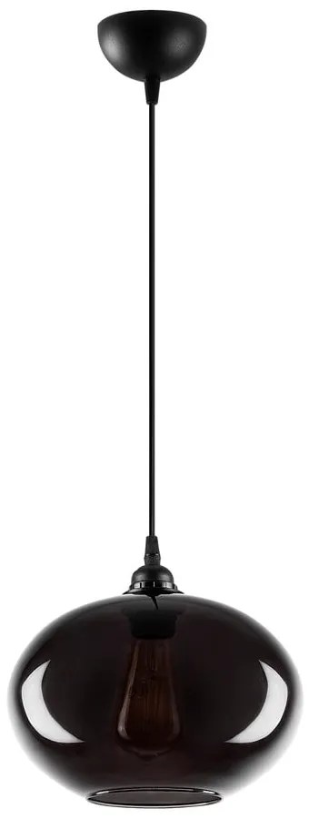 Függőlámpa üveg búrával ø 27 cm Smoked – Opviq lights