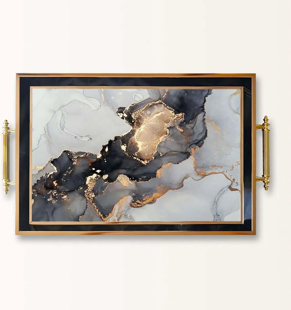 Üveg tálca, 38×24 cm – TPA10026
