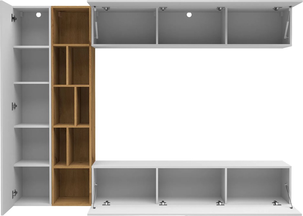 BLAFEL függő napali fal - cremona tölgy / kasmír