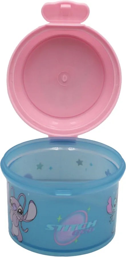 Disney Lilo és Stitch, A csillagkutya Alien 626 műanyag snack tartó, uzsonnás doboz 270 ml