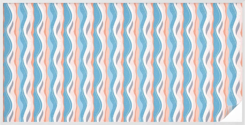 Ablakfólia Szélvédő Adatvédelem Hullámos ritmus 200x100 cm