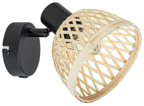 Rabalux 3133 - Fali spotlámpa RATTAN 1xE14/15W/230V rattan