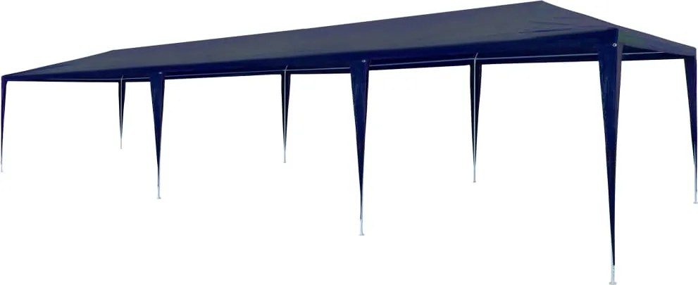 vidaXL kék PE rendezvénysátor 3 x 9 m