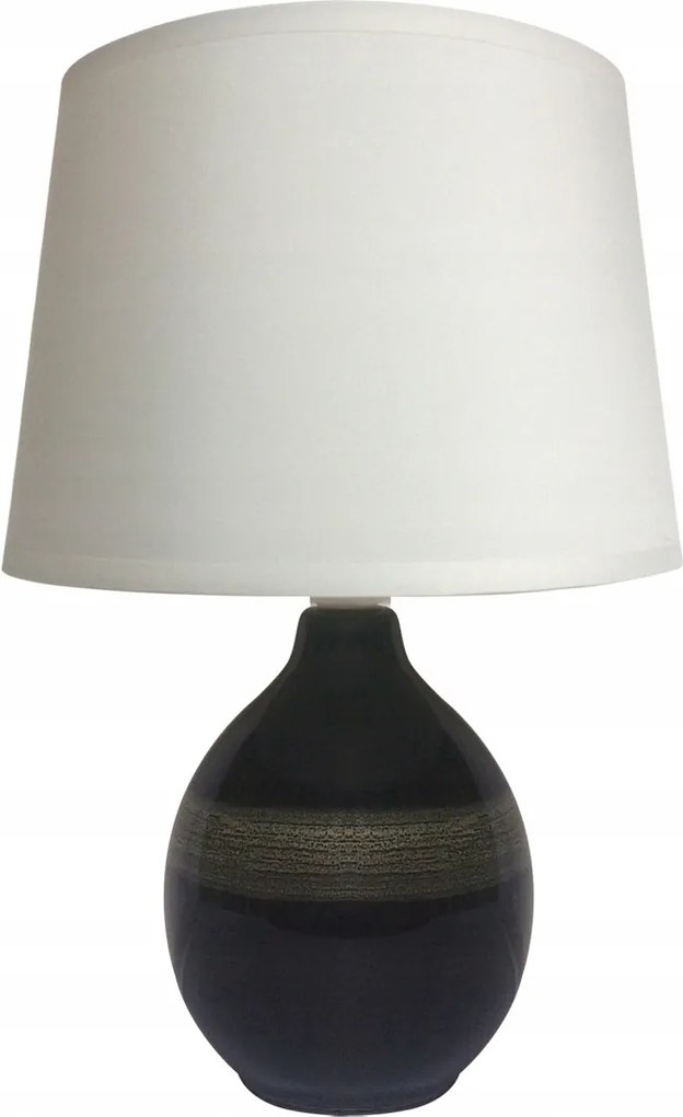 Roma asztali éjjeli lámpa E14 fekete