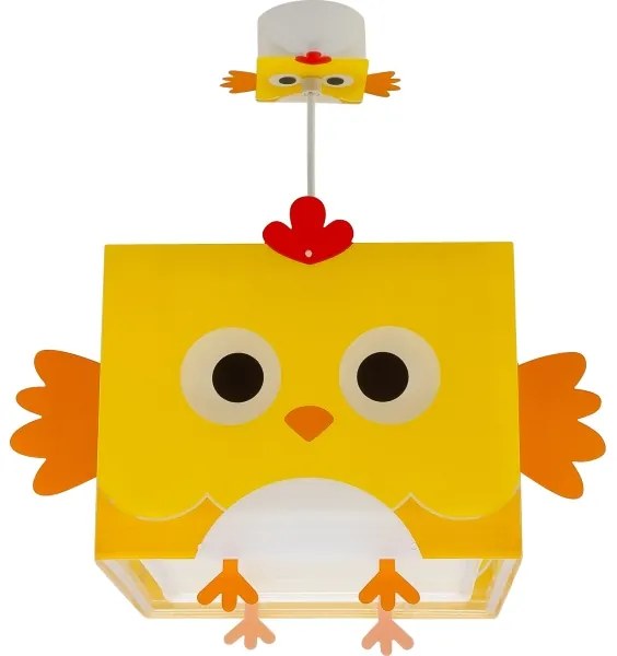 Dalber 64642 - Gyerek csillár LITTLE CHICKEN 1xE27/15W/230V