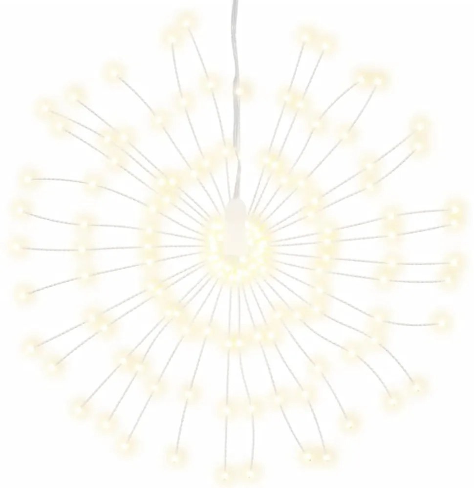 8 db karácsonyi meleg fehér csillagfény 140 db LED 17 cm