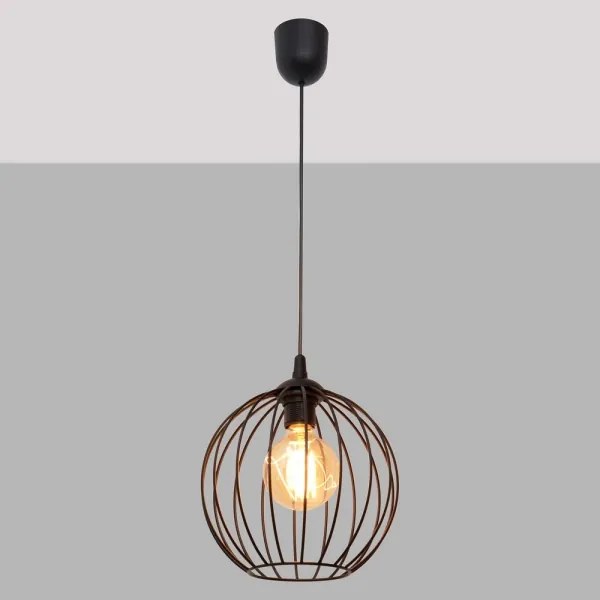 Csillár zsinóron MERCURE 1xE27/15W/230V