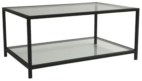 Kávésasztal ASTRO 40x90 cm fekete