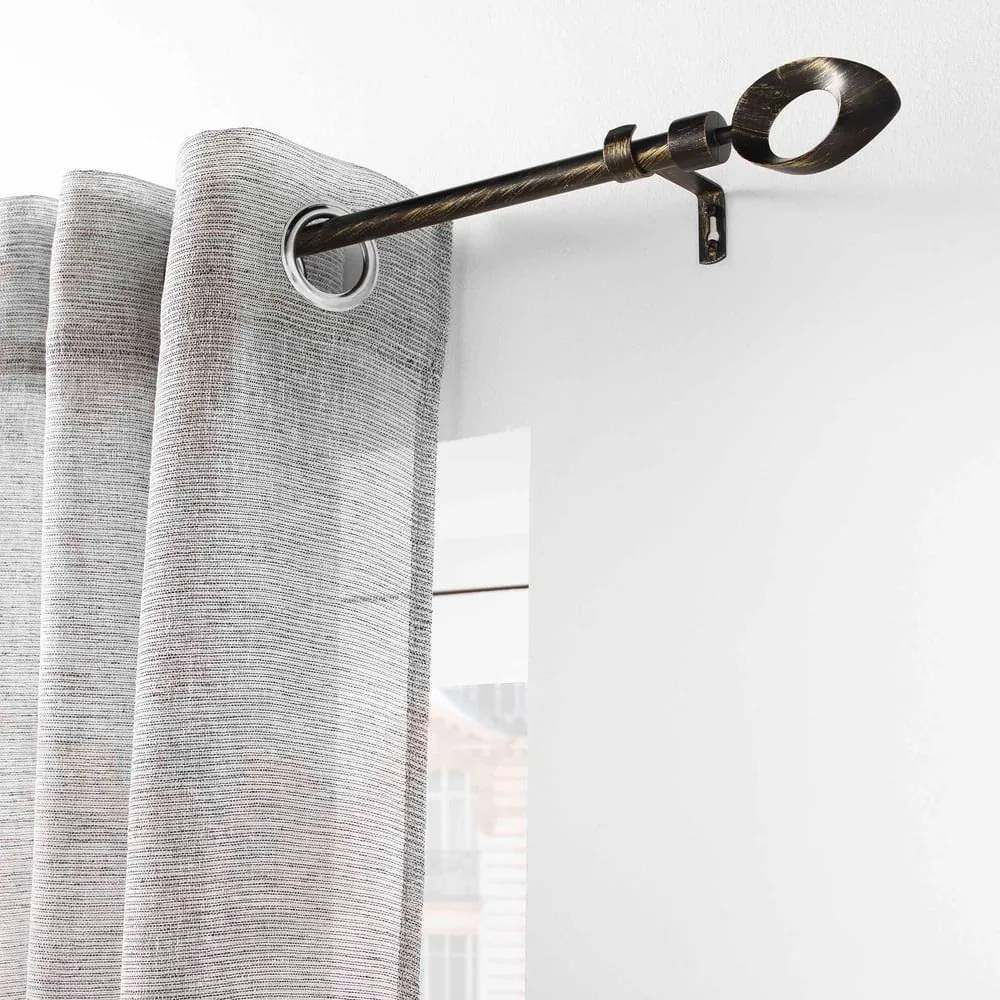 Fém bővíthető függönykarnis 120 - 210 cm Ovalon – douceur d'intérieur