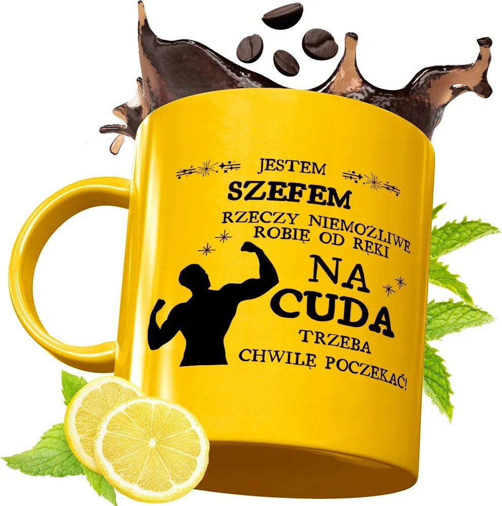 Prémium Arany Bögre Főnöknek Ajándék Nyomtatott Fotóval