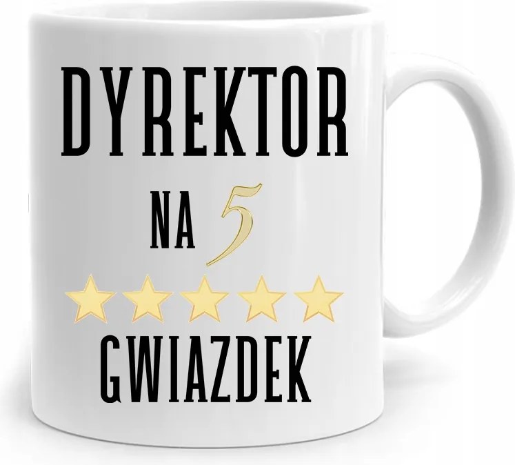 Igazgatónak Bögre Igazgató 5 Csillagos Ajándék fényképes nyomtatással