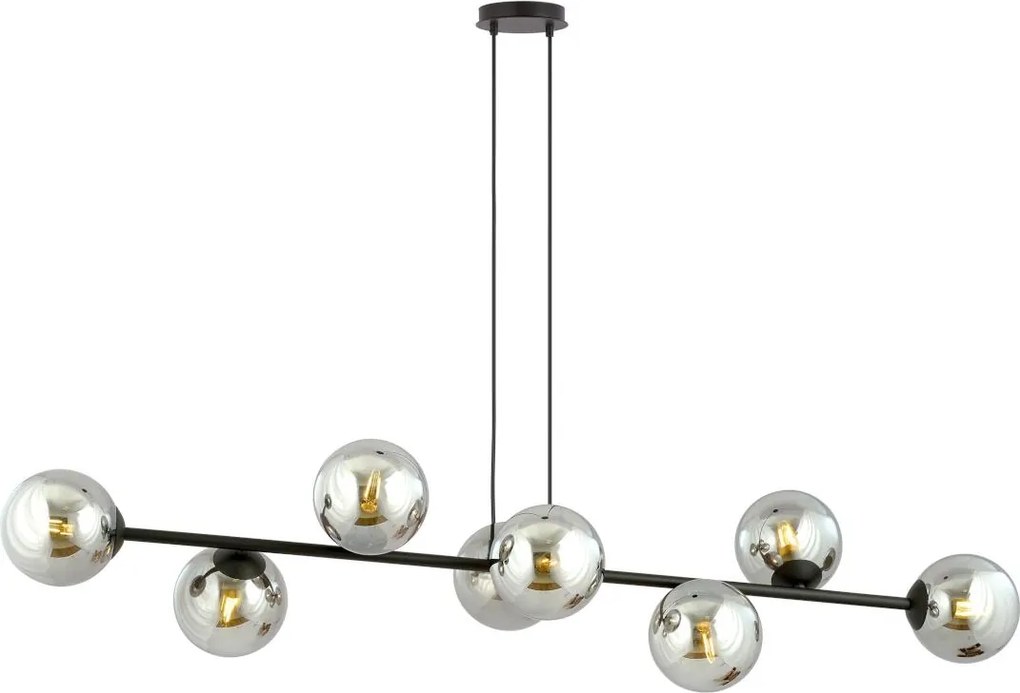 Emibig modern függeszték rossi fekete grafit emi875/8