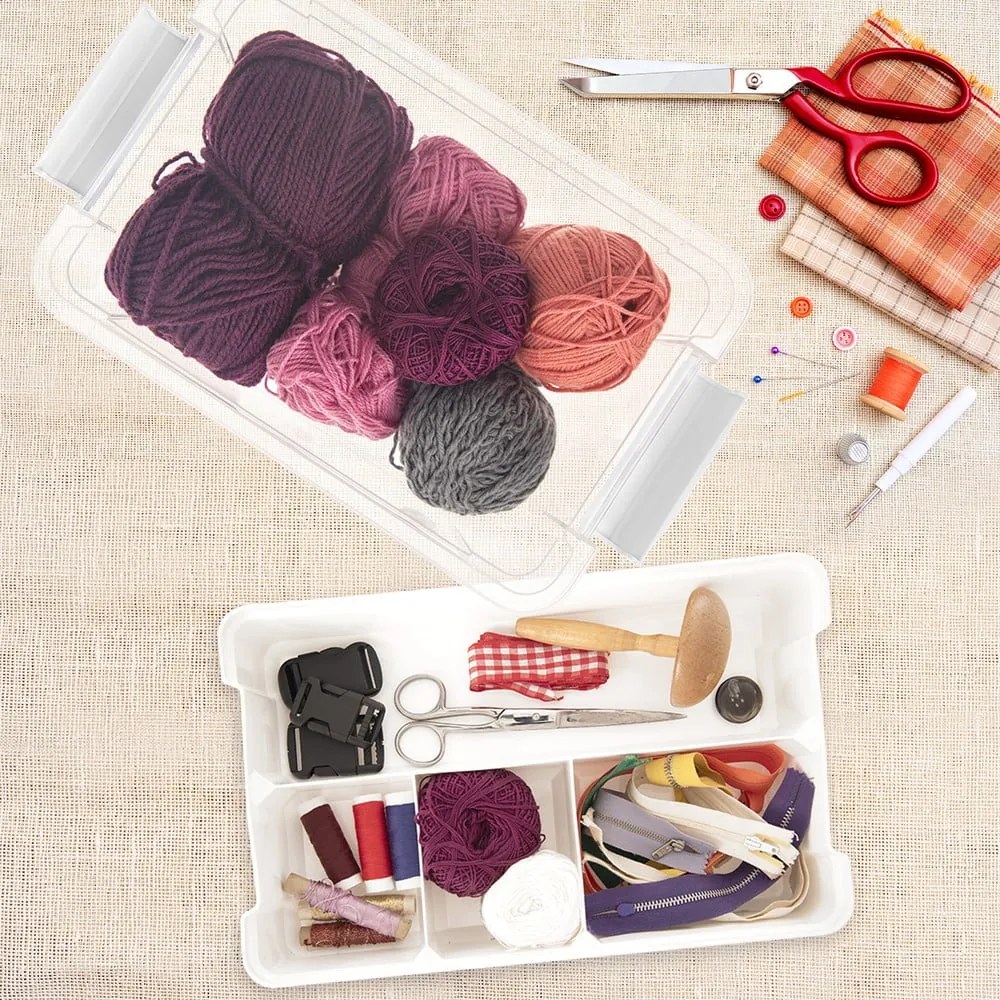 Fedeles műanyag tárolódoboz 35x23x17 cm Multi Stormax – Orion