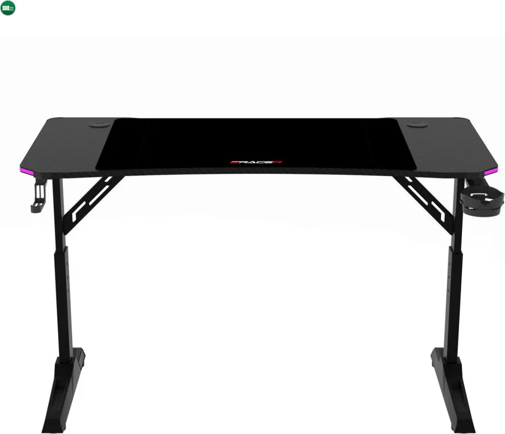 NERO állítható gamer asztal 160 × 60 cm