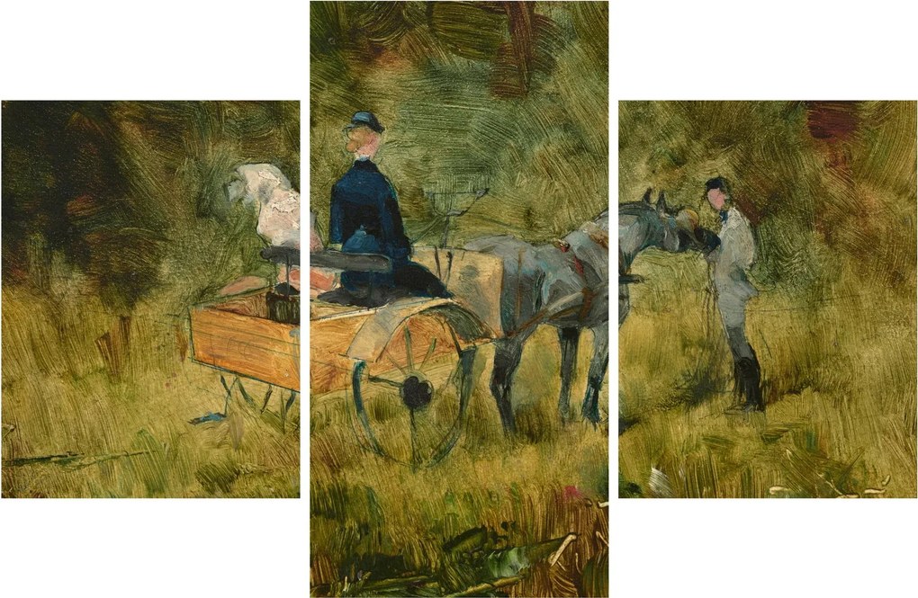Kép - Henri de Toulouse-Lautrec, The Trap, reprodukciók (90x60 cm)