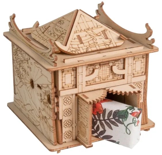 EscapeWelt - Fa puzzle Sárkányház