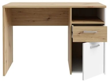 Íróasztal URO artisan tölgy/fehér