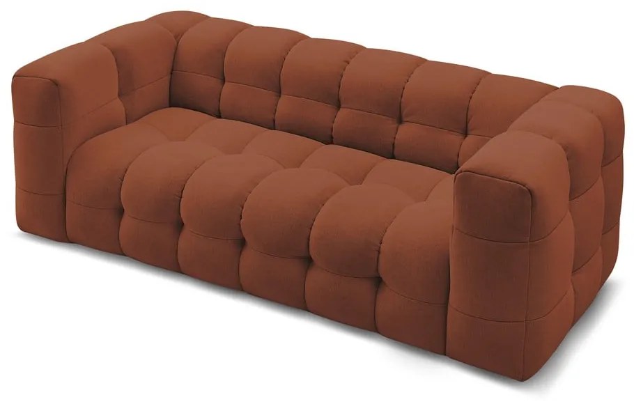 Téglavörös kanapé 232 cm Cloud – Bobochic Paris