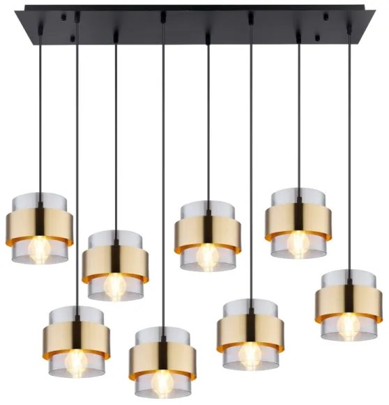 Globo 15560-8H - Csillár zsinóron MILLEY 8xE27/60W/230V